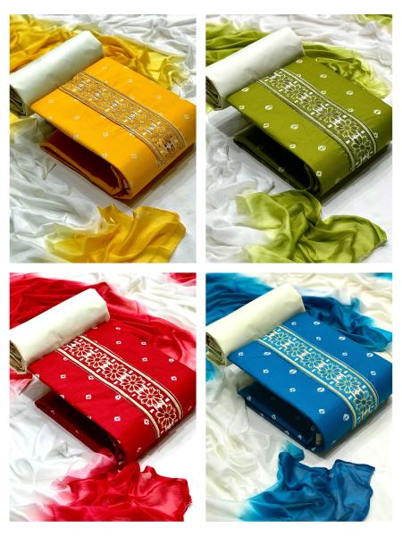 Tcvt Sangam Casual Daily Wear Slub Cotton Printed Dress Material Collection